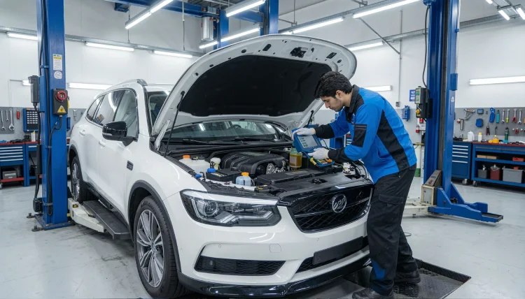 Premium Car Periodic Maintenance Service in Sharjah